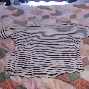 Striped long sleeved shirt